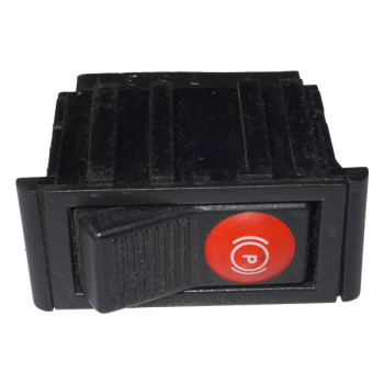 Toggle switch parking brake